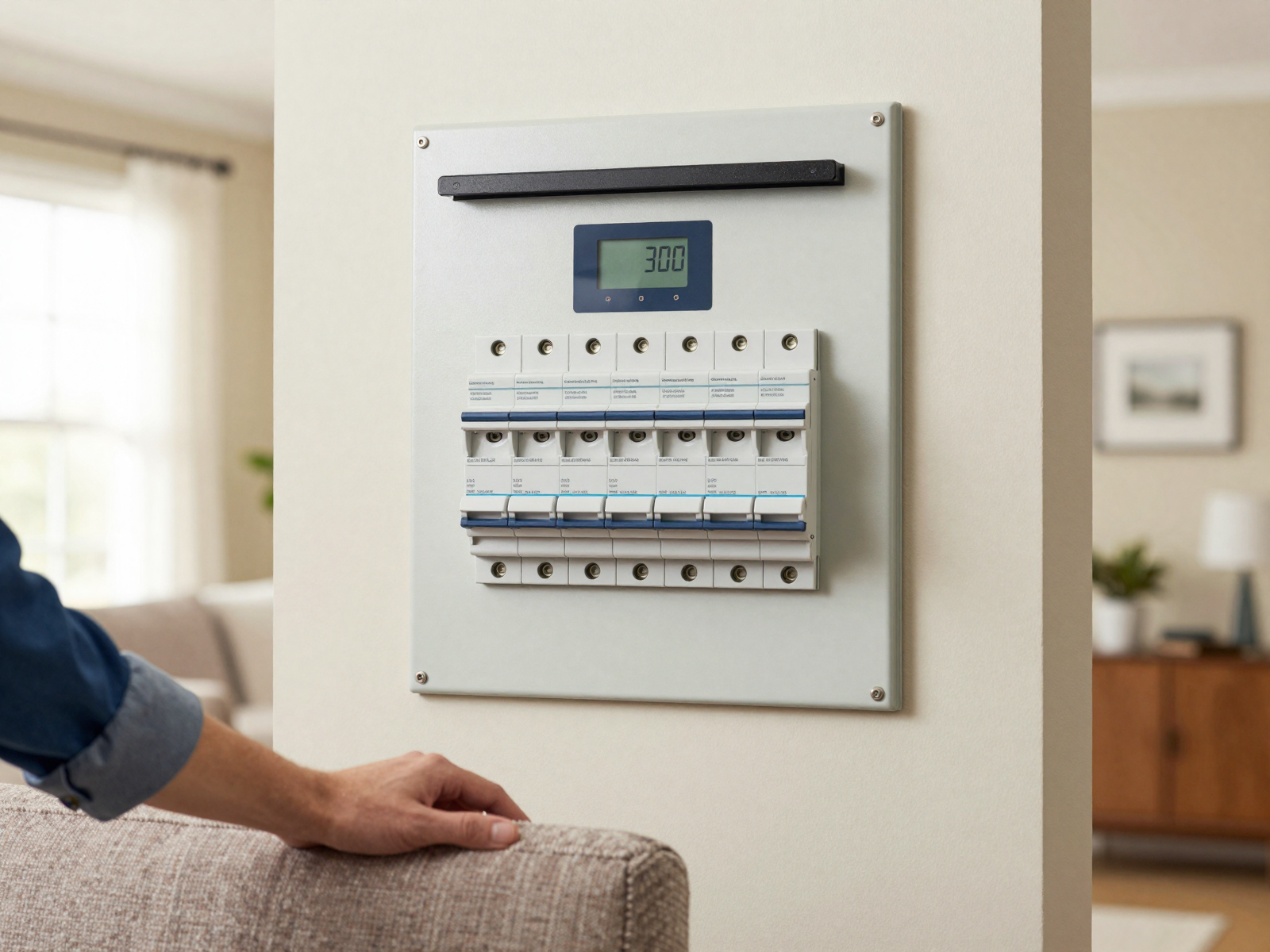 Professional electrician work gallery